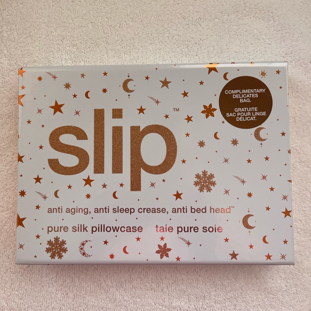 Slip Silk Queen Pillow Case Gift Set